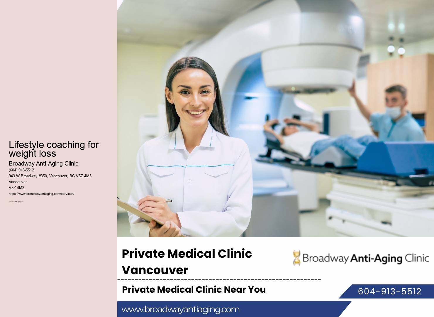 Body composition analysis in Vancouver
