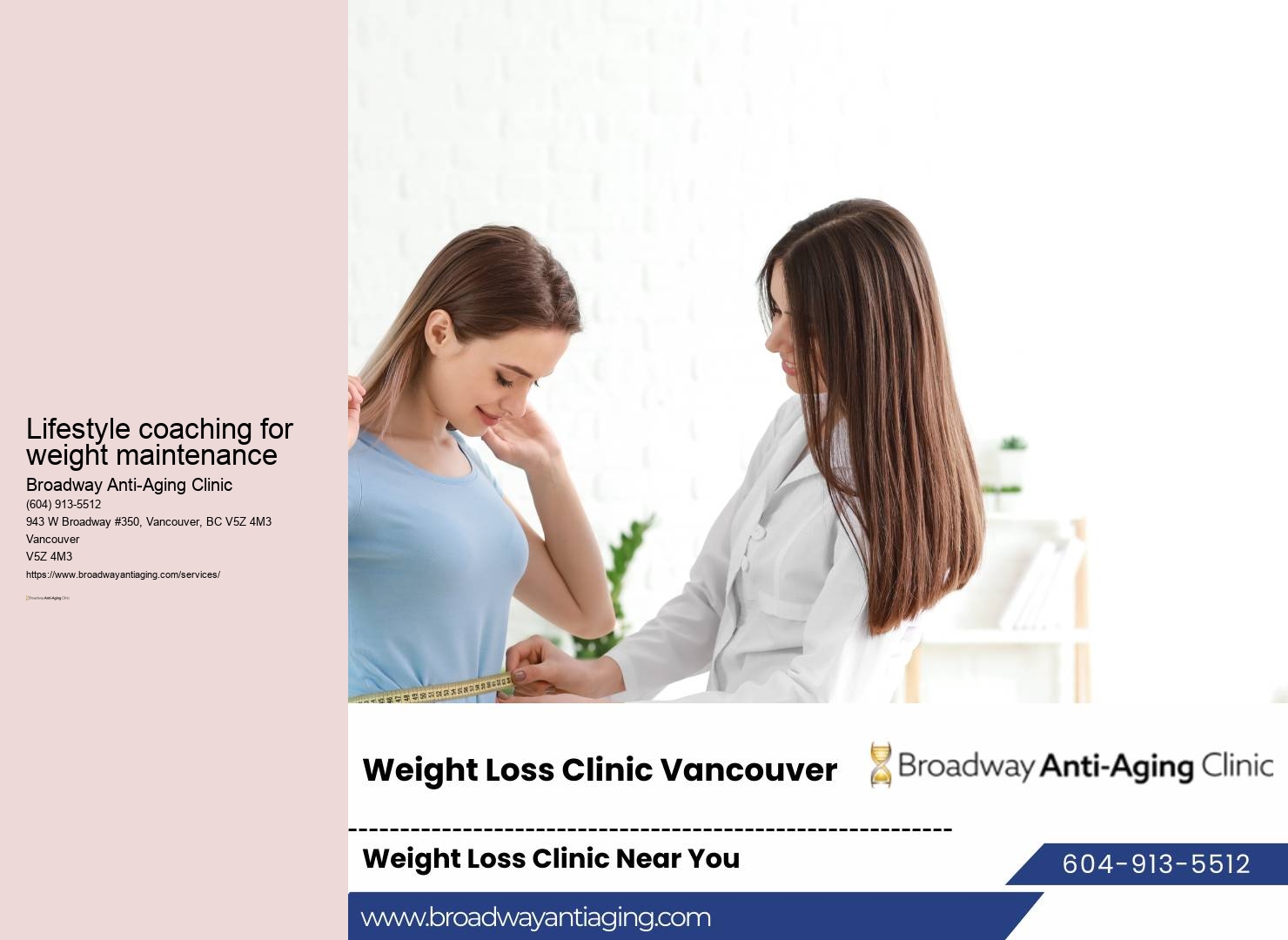 Individualized Dietary Planning Vancouver BC