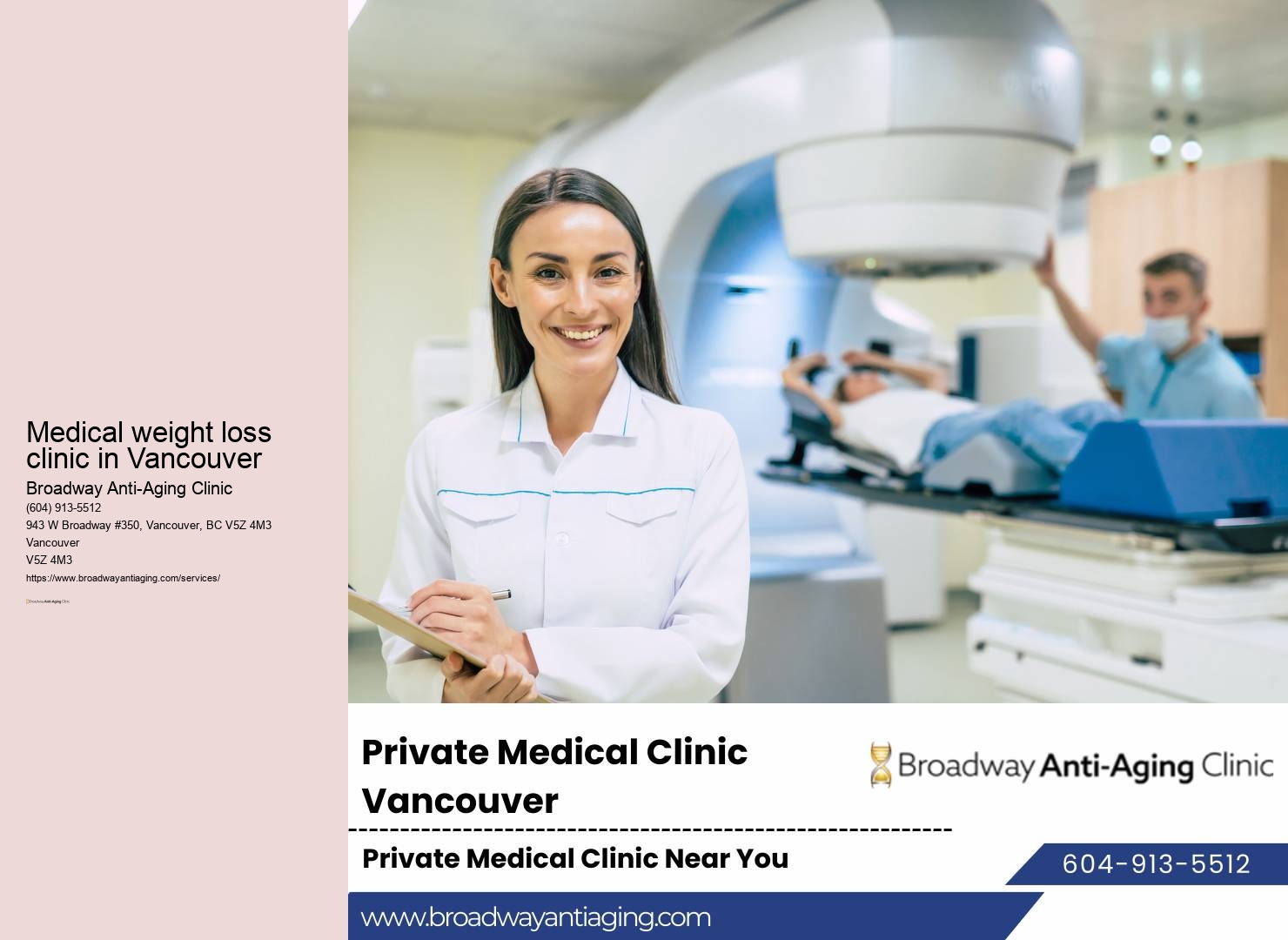 Vancouver weight loss clinic expertise