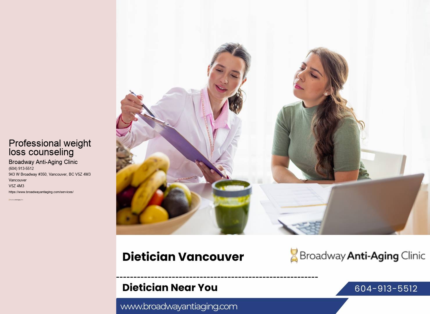 Healthy Eating Counseling Vancouver BC