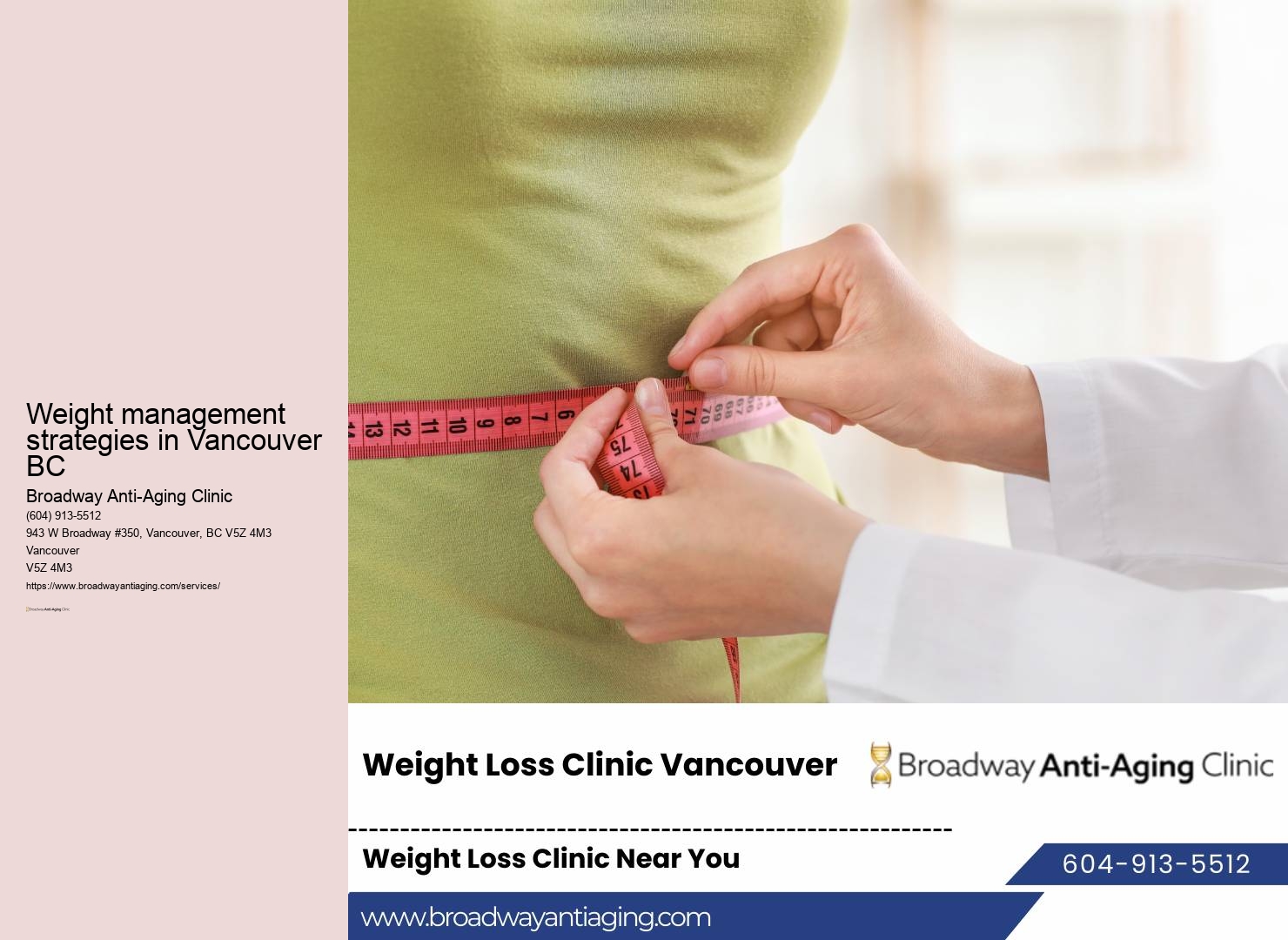 Weight Loss Support Vancouver BC