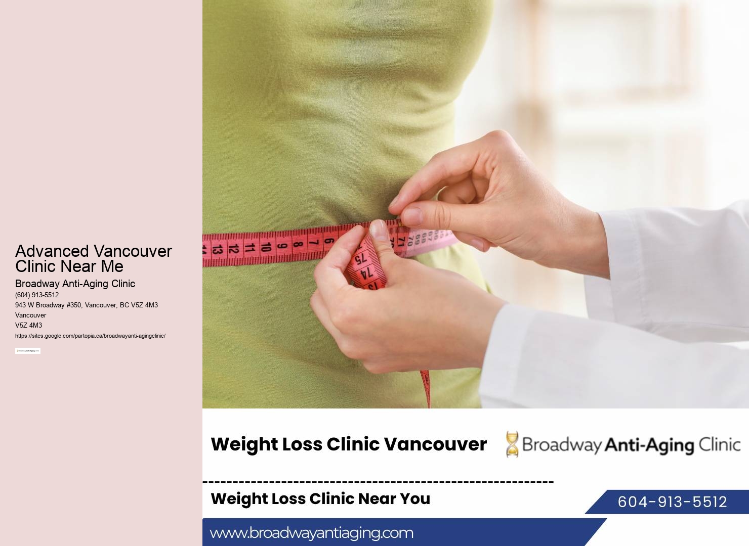 Revolution medical clinic Vancouver weight loss