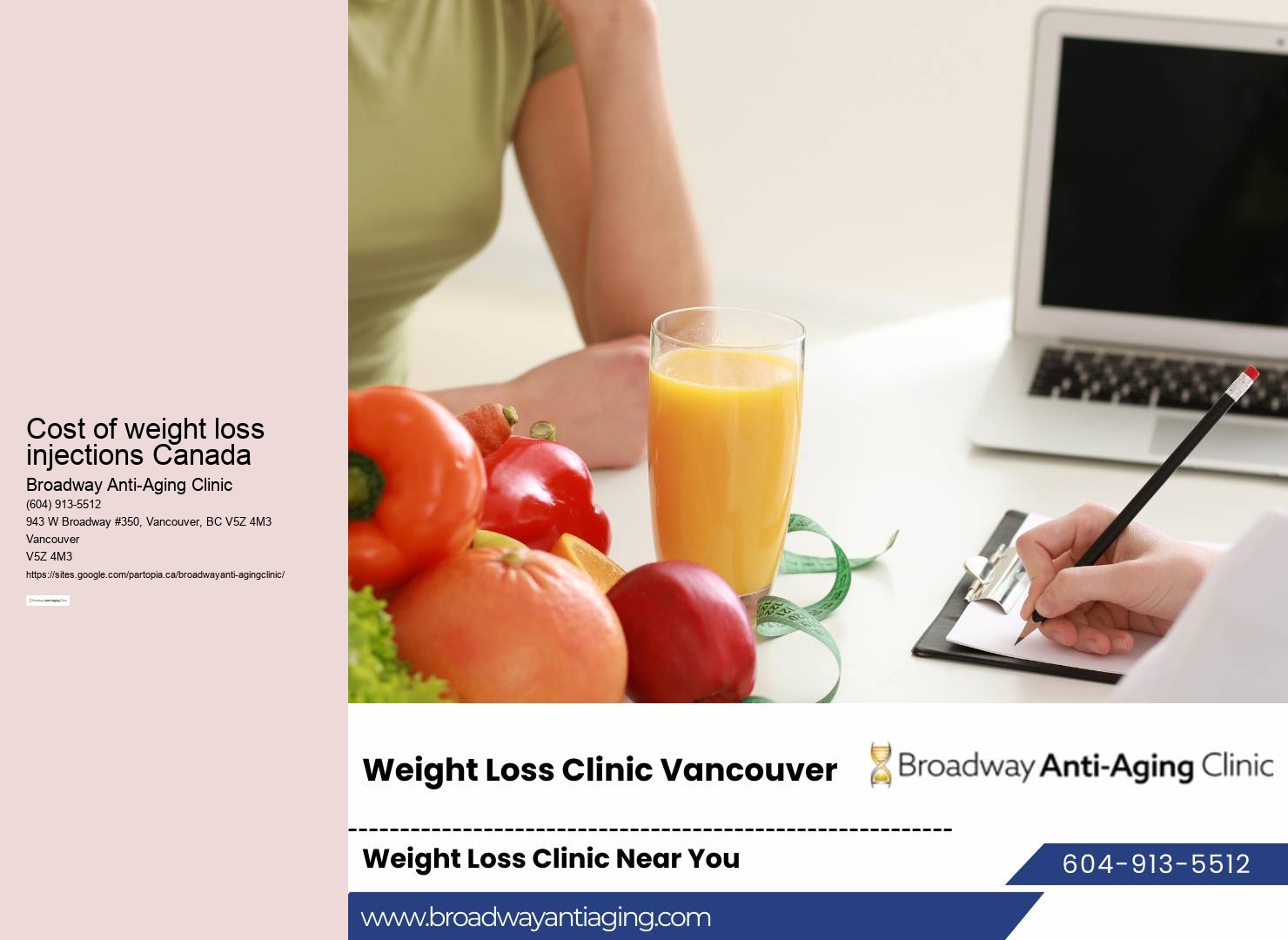Transparent Weight Loss Injections Cost Canada