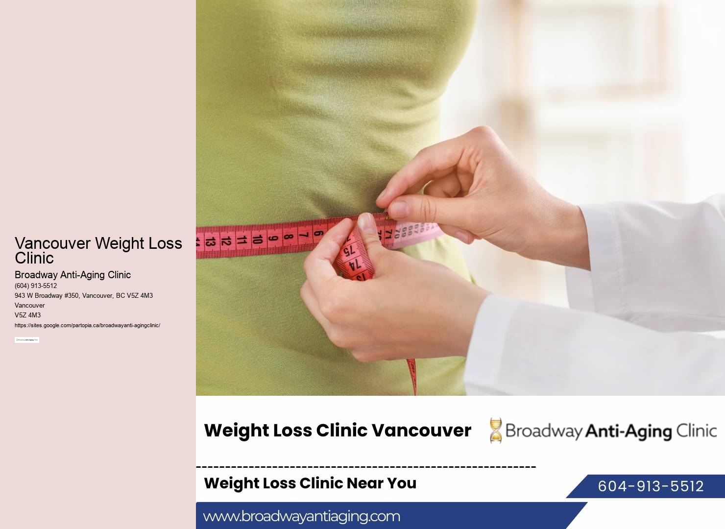 Vancouver Weight Loss Recommendations