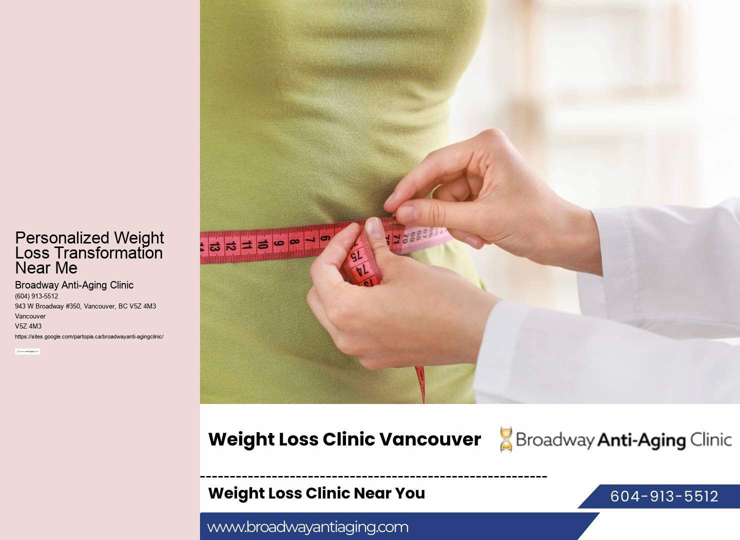 Medical weight loss treatments Vancouver promotions