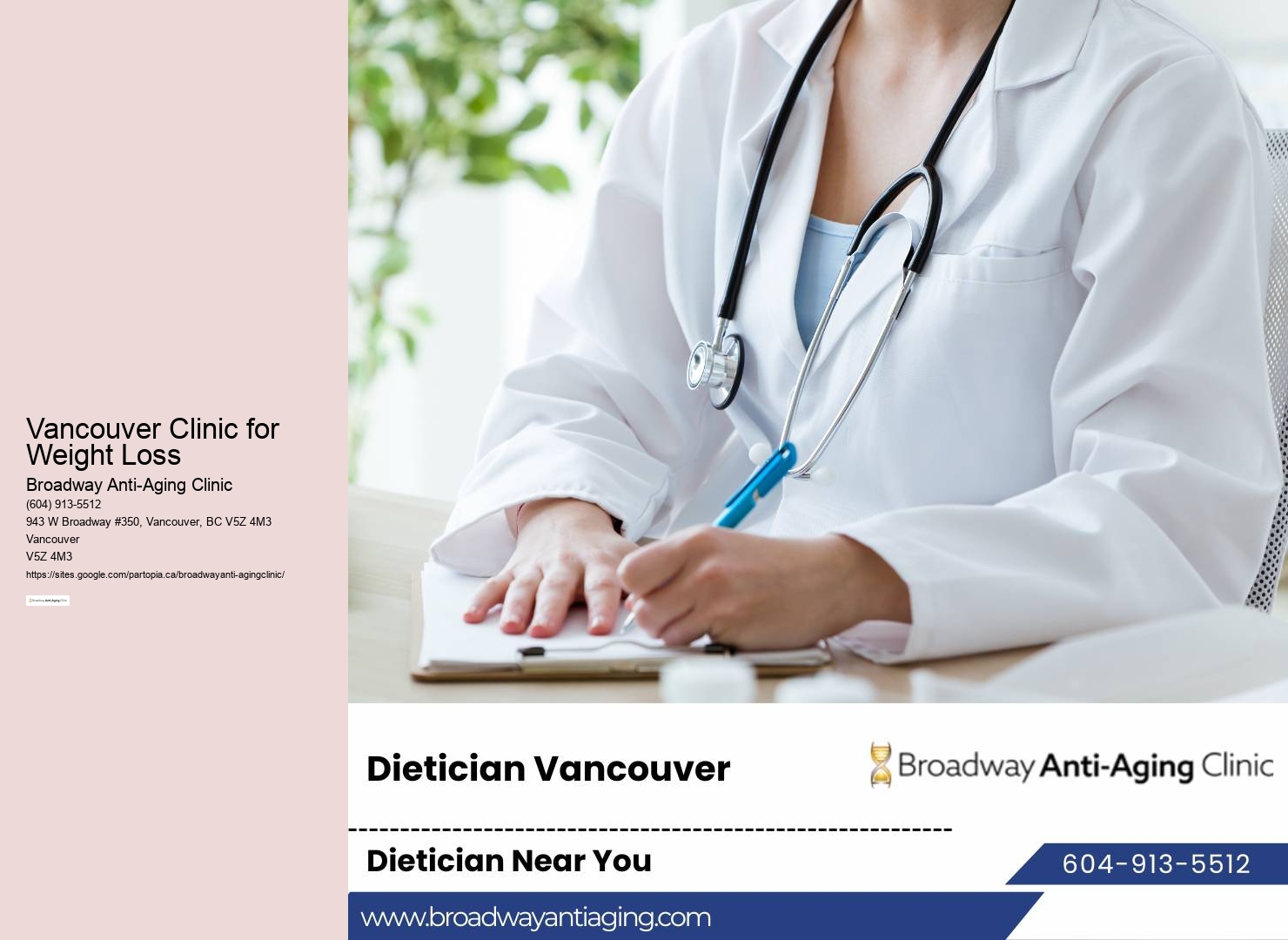 Vancouver Weight Loss Specialist Services