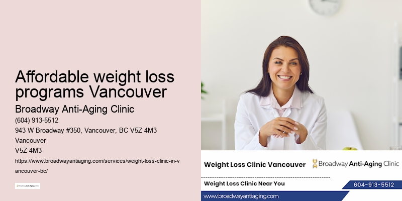 Affordable weight loss programs Vancouver