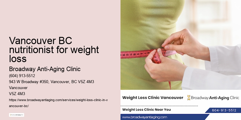 Vancouver BC nutritionist for weight loss Weight Loss Clinics