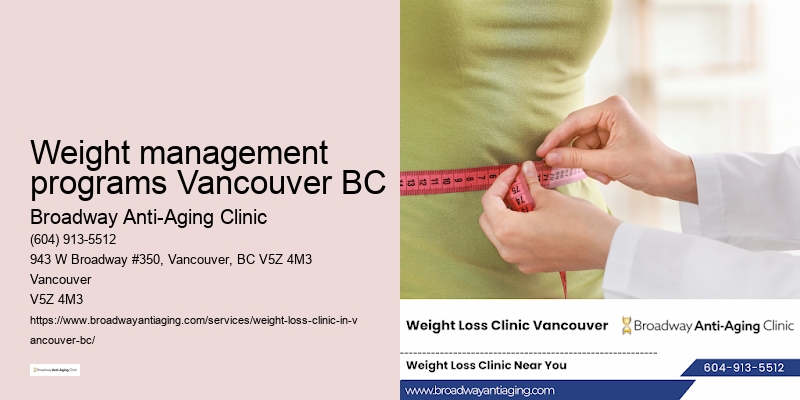 Effective weight loss products Weight management programs Vancouver BC