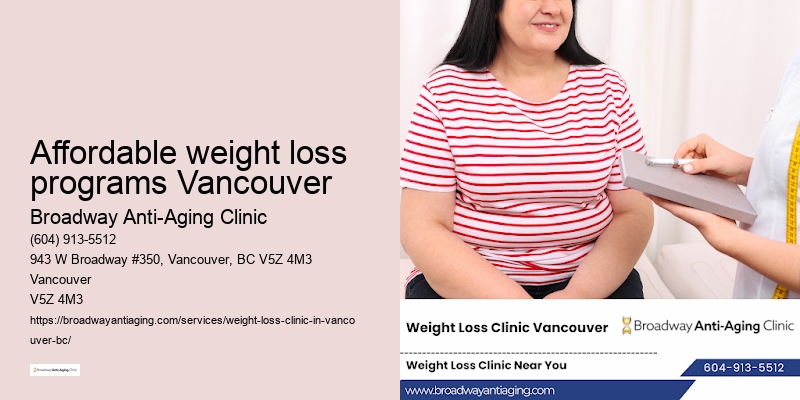 Affordable weight loss programs Vancouver weight management