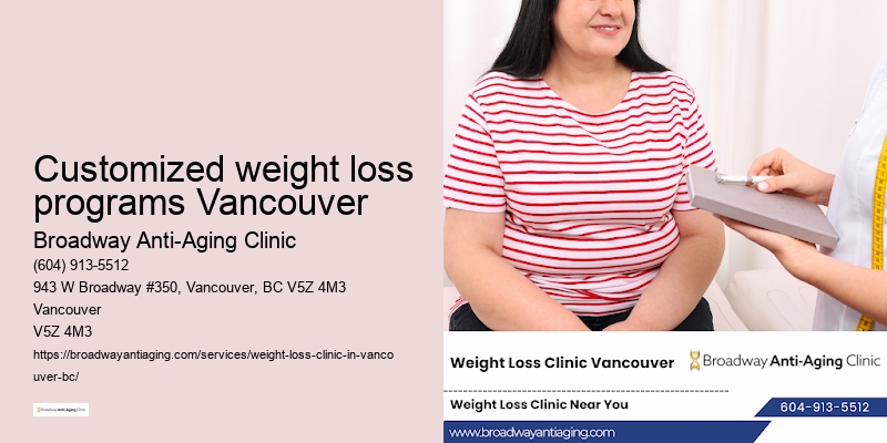 Customized weight loss programs Vancouver weight loss success stories