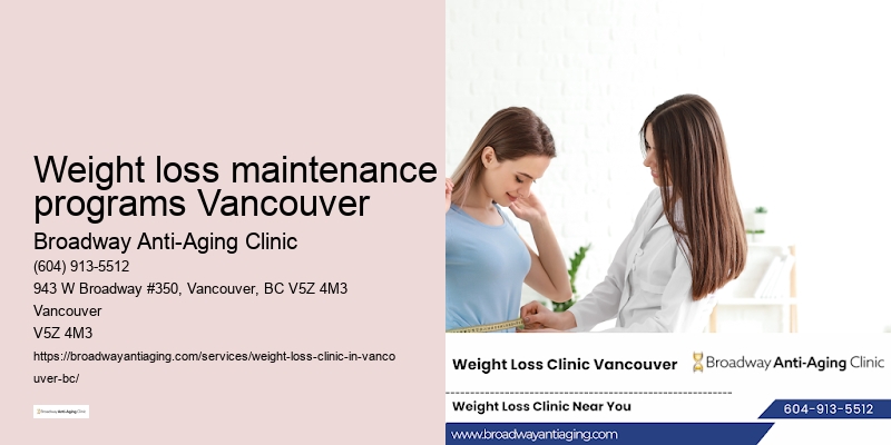 Weight loss prescriptions Weight loss maintenance programs Vancouver