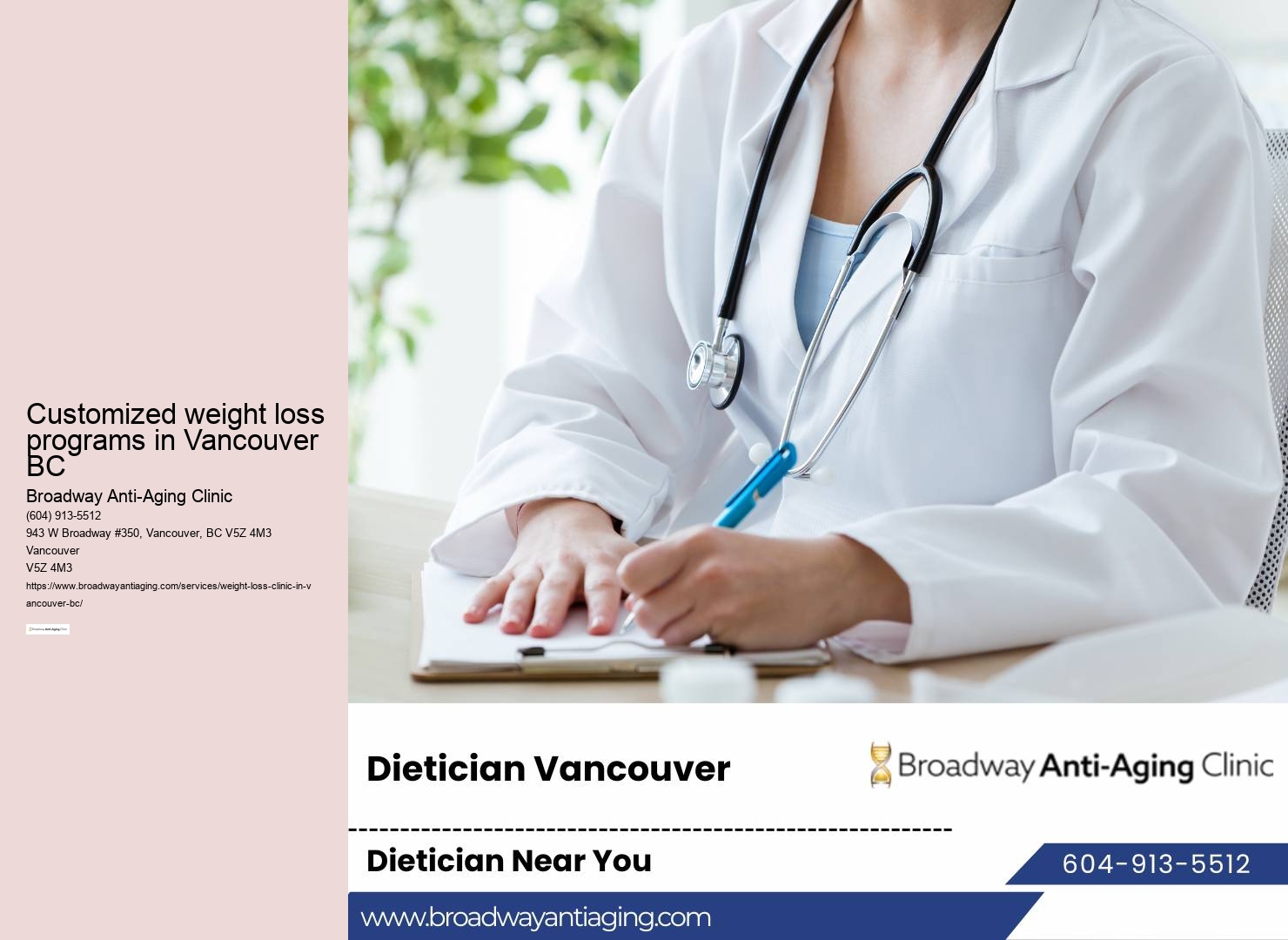Vancouver's trusted weight loss clinic