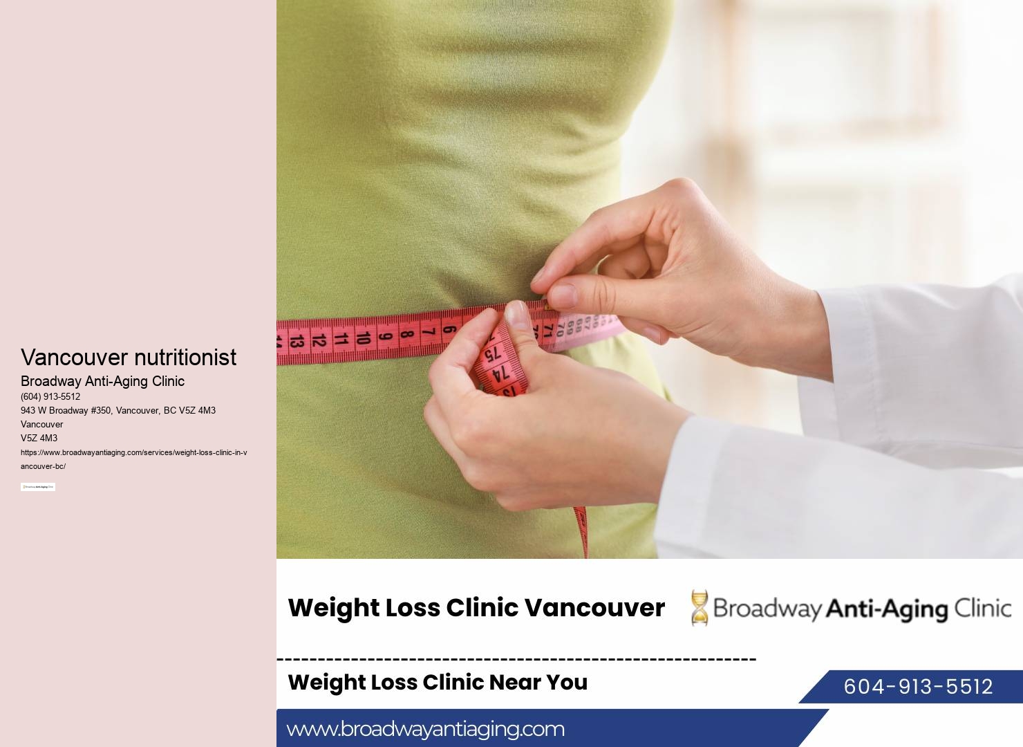 Vancouver BC healthy living