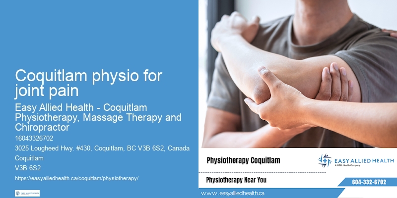 Physiotherapy for sports injuries Coquitlam physio for joint pain
