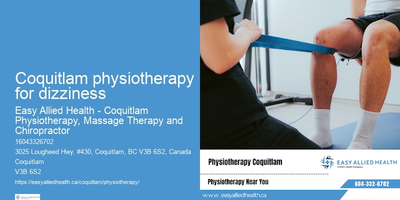 Coquitlam physiotherapy for dizziness physical therapy clinic