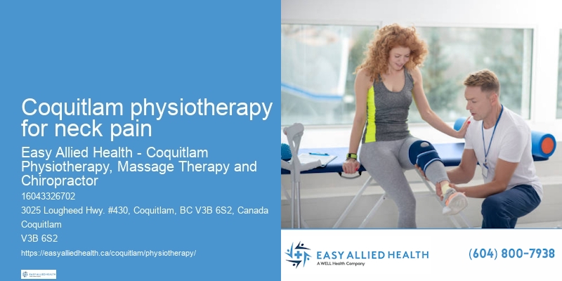 Physiotherapy for balance issues Coquitlam physiotherapy for neck pain