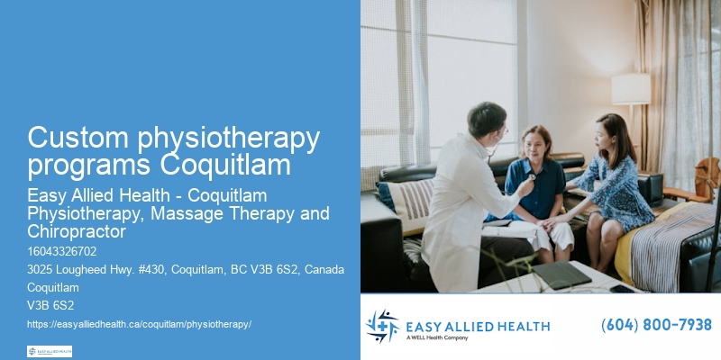 Custom physiotherapy programs Coquitlam physiotherapy for vertigo
