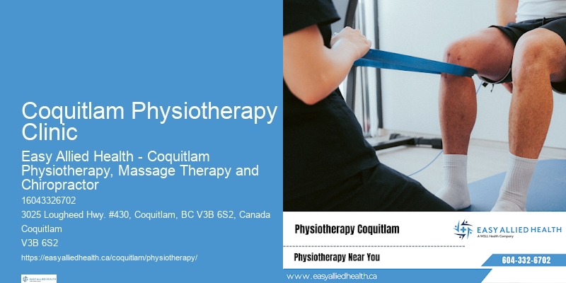 Post-surgery physiotherapy Coquitlam Physiotherapy Clinic