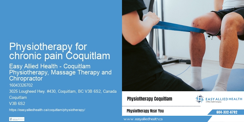 Workplace injury physio Physiotherapy for chronic pain Coquitlam