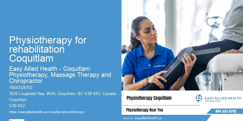 Knee pain relief physiotherapy Physiotherapy for rehabilitation Coquitlam
