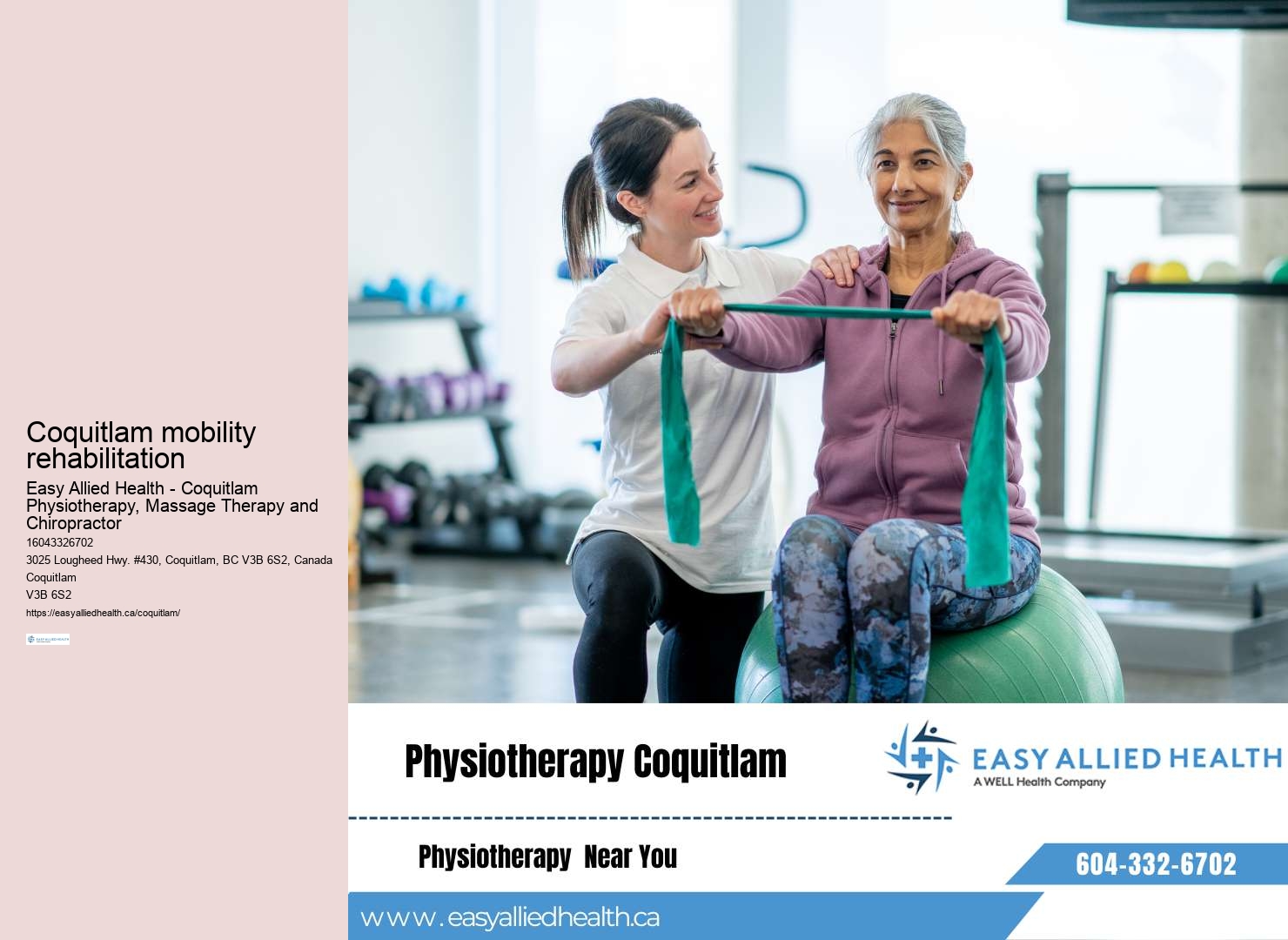 Coquitlam Physiotherapy for Injury Prevention