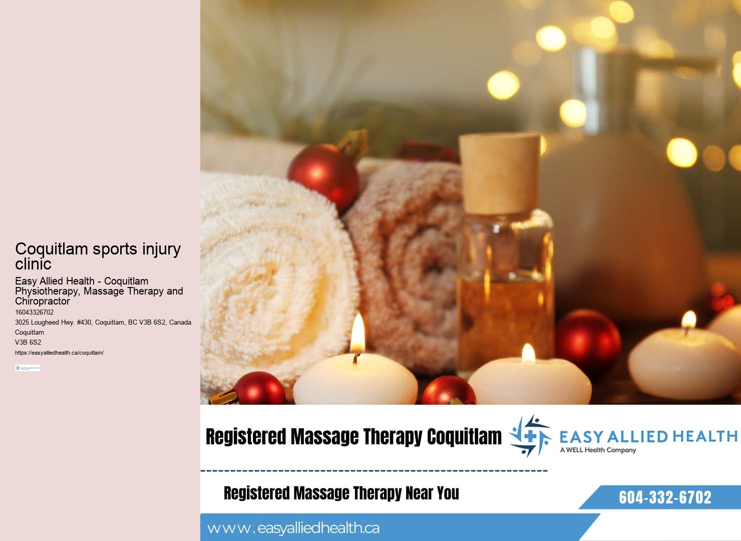 Coquitlam Physiotherapy for Pelvic Floor Disorders