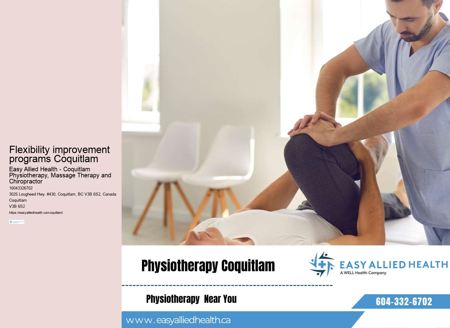 Coquitlam neurological rehabilitation center
