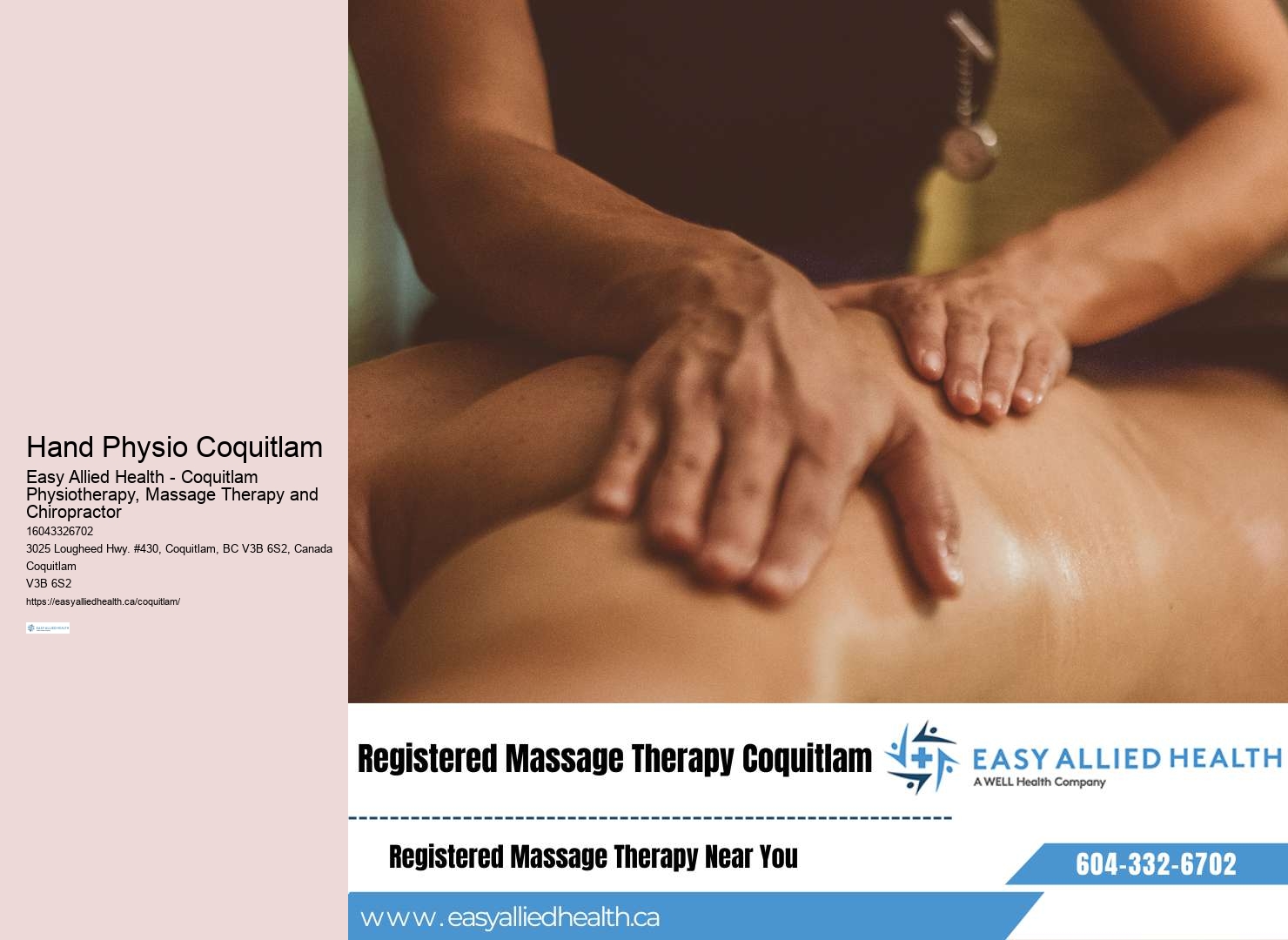 Coquitlam Injury Rehabilitation Services