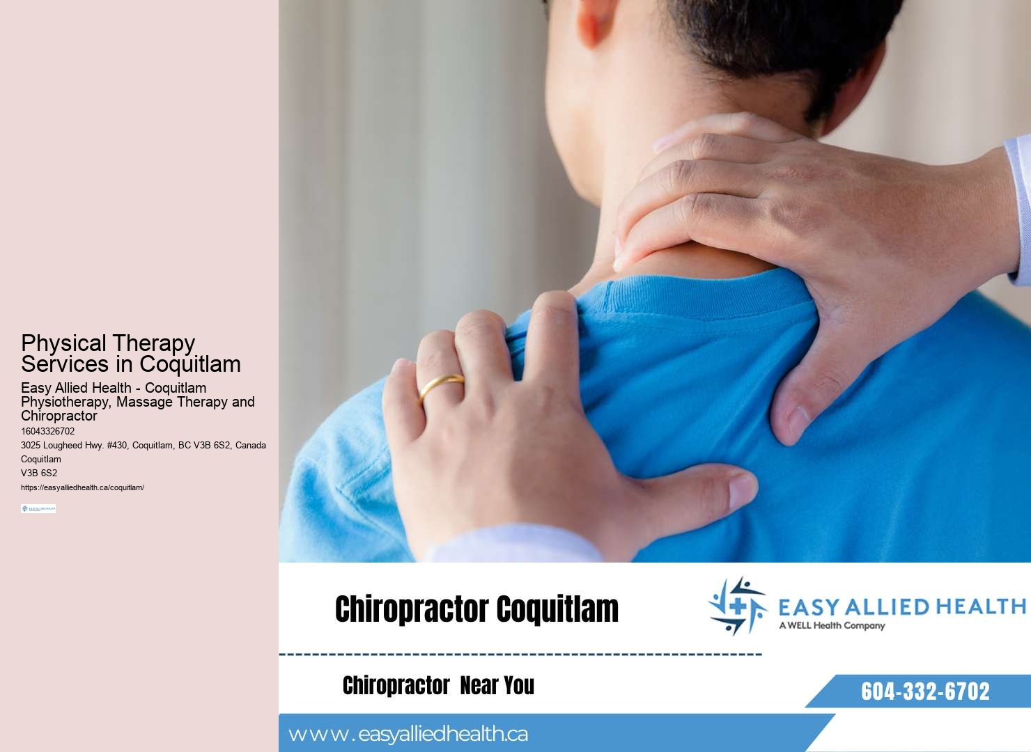 Coquitlam rehabilitation services