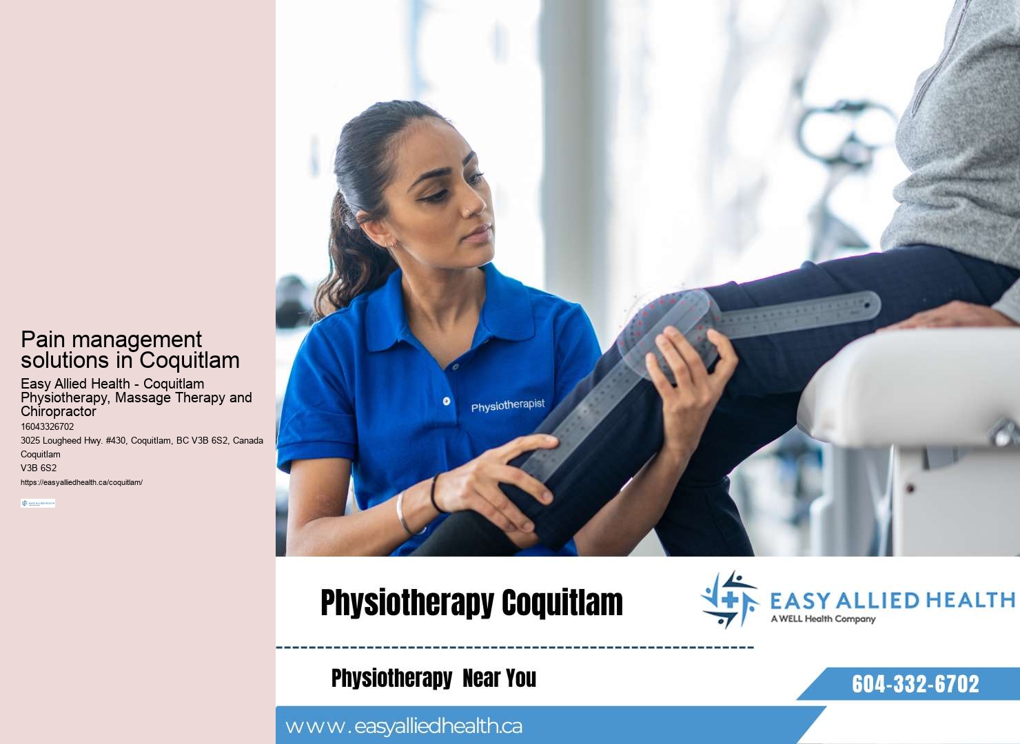 Coquitlam Physiotherapy for Motor Vehicle Accidents (MVA)