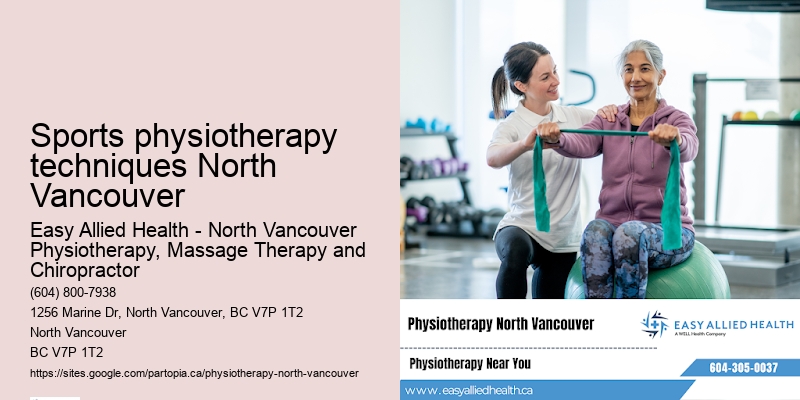 Leading pediatric sports physiotherapists Sports physiotherapy techniques North Vancouver