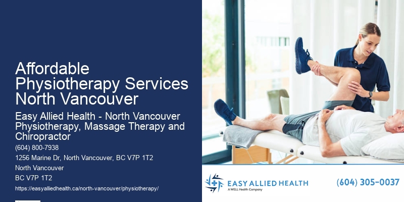 Best Physiotherapy Clinics In Affordable Physiotherapy Services North Vancouver