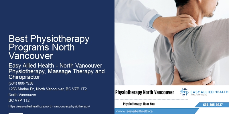 Best Physiotherapy Programs North Vancouver Rehabilitation Services