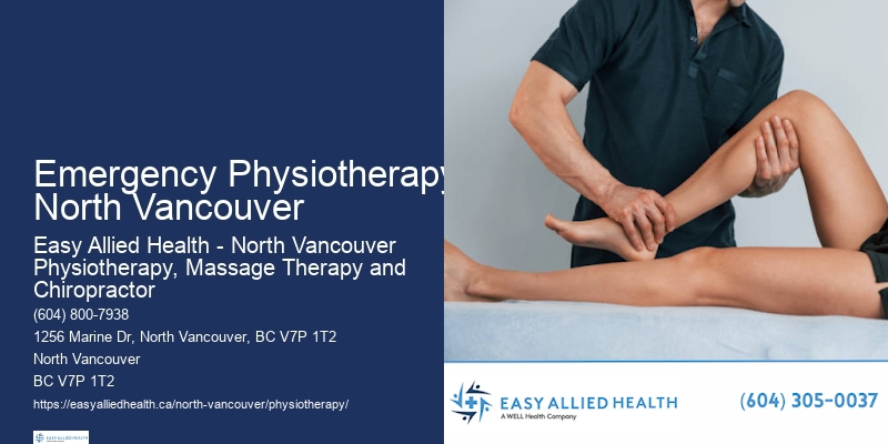 Personalized Neck Pain Therapy Emergency Physiotherapy North Vancouver