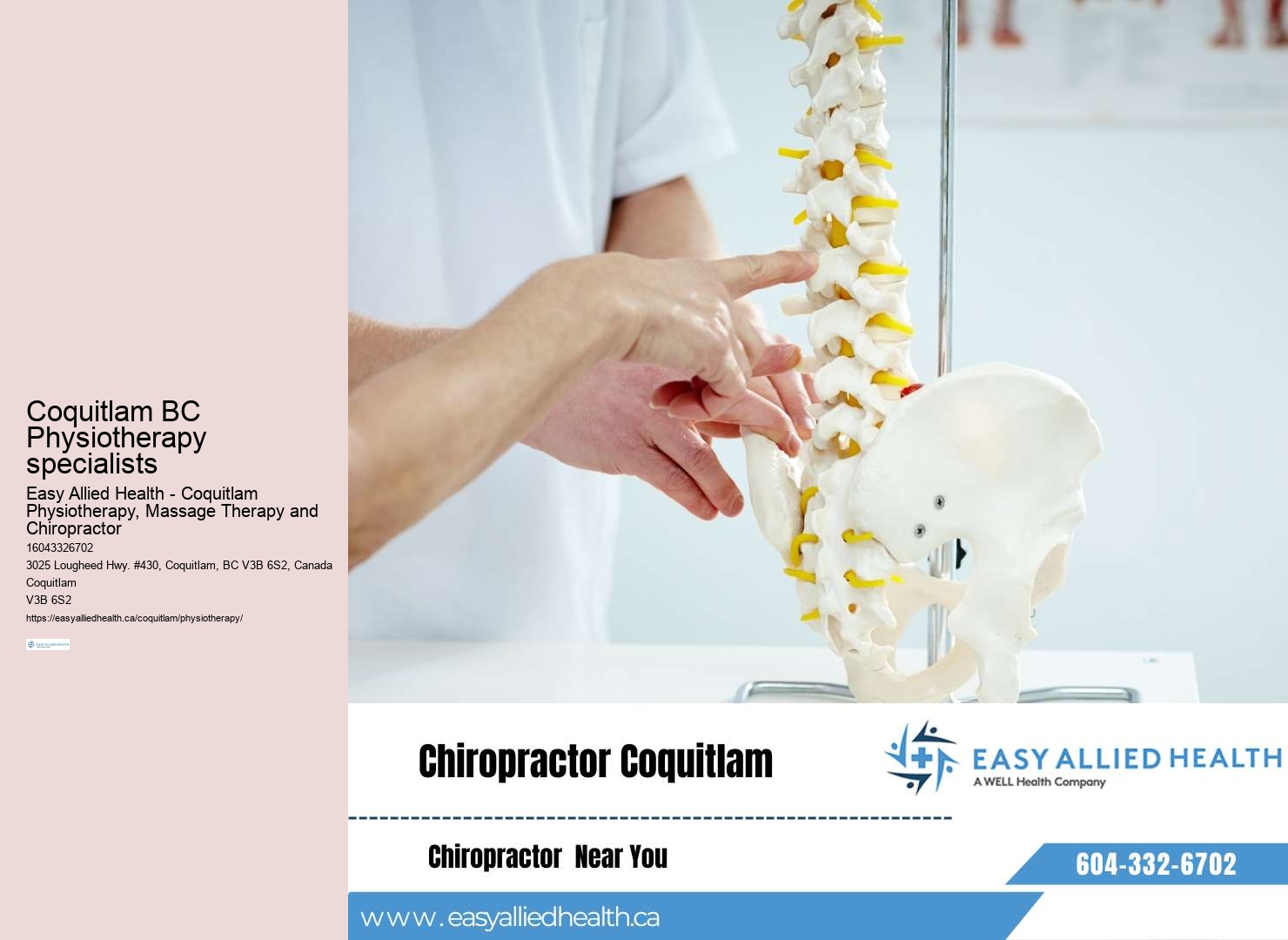 Orthopedic rehab Coquitlam