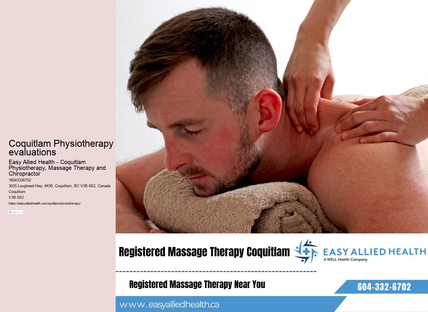 Physiotherapy for mobility Coquitlam