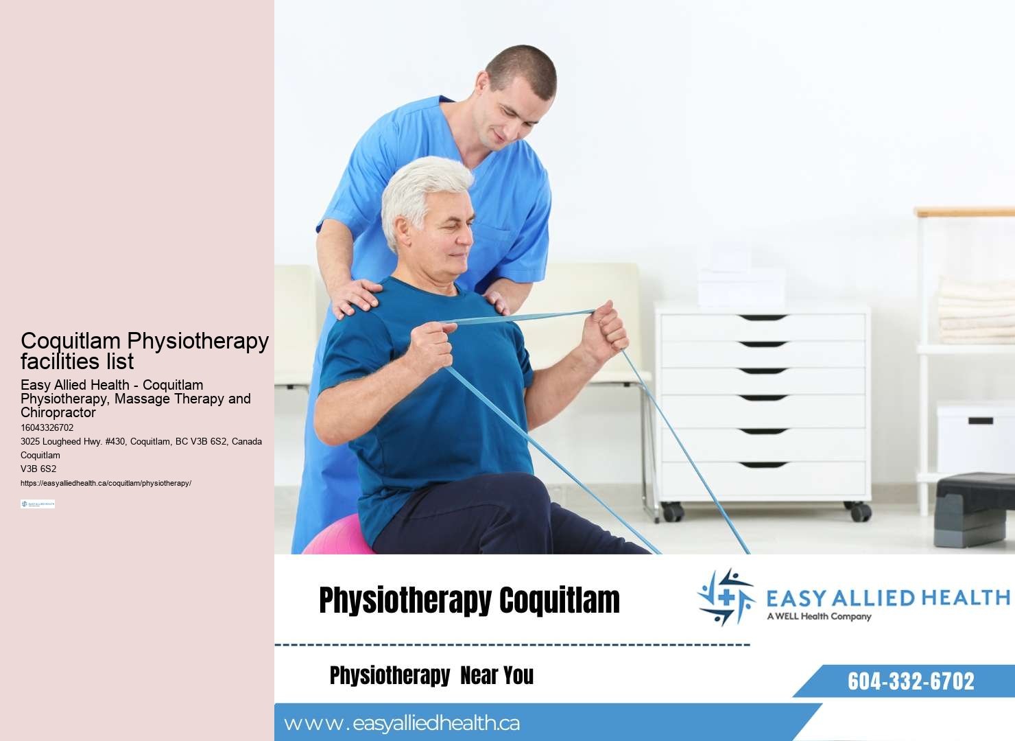 Chronic pain therapy Coquitlam