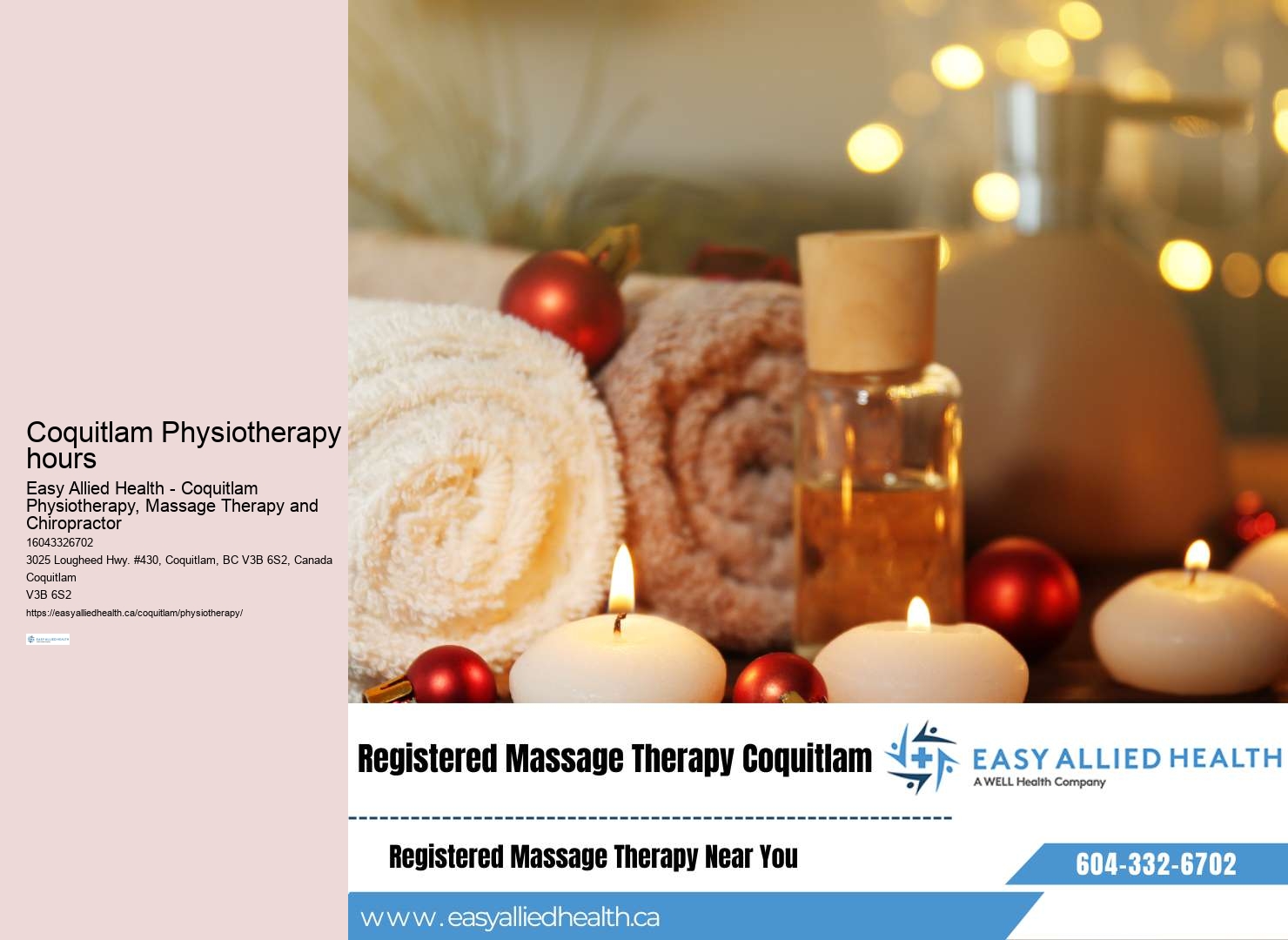 Easy Physiotherapy Coquitlam