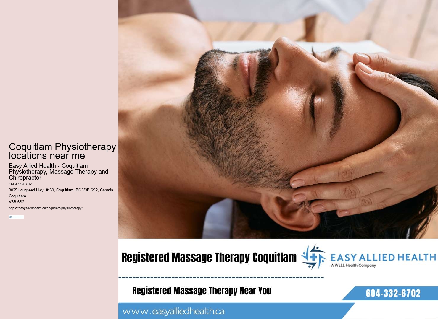 Coquitlam Physiotherapy patient testimonials