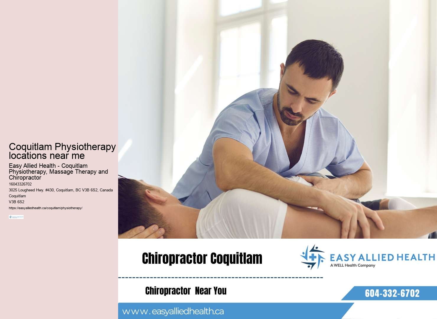 Coquitlam physiotherapy for hand injuries