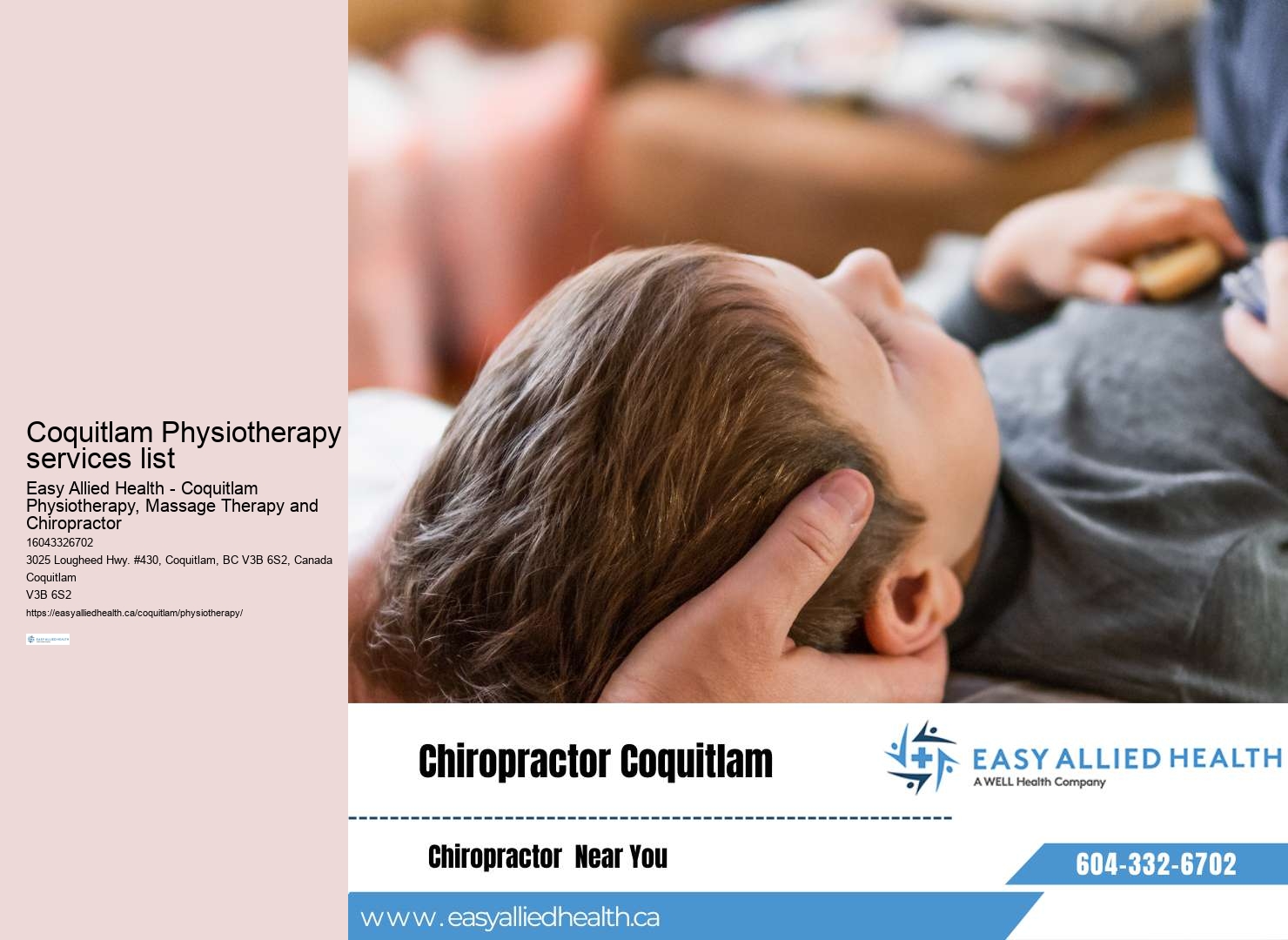 Coquitlam Posture Correction