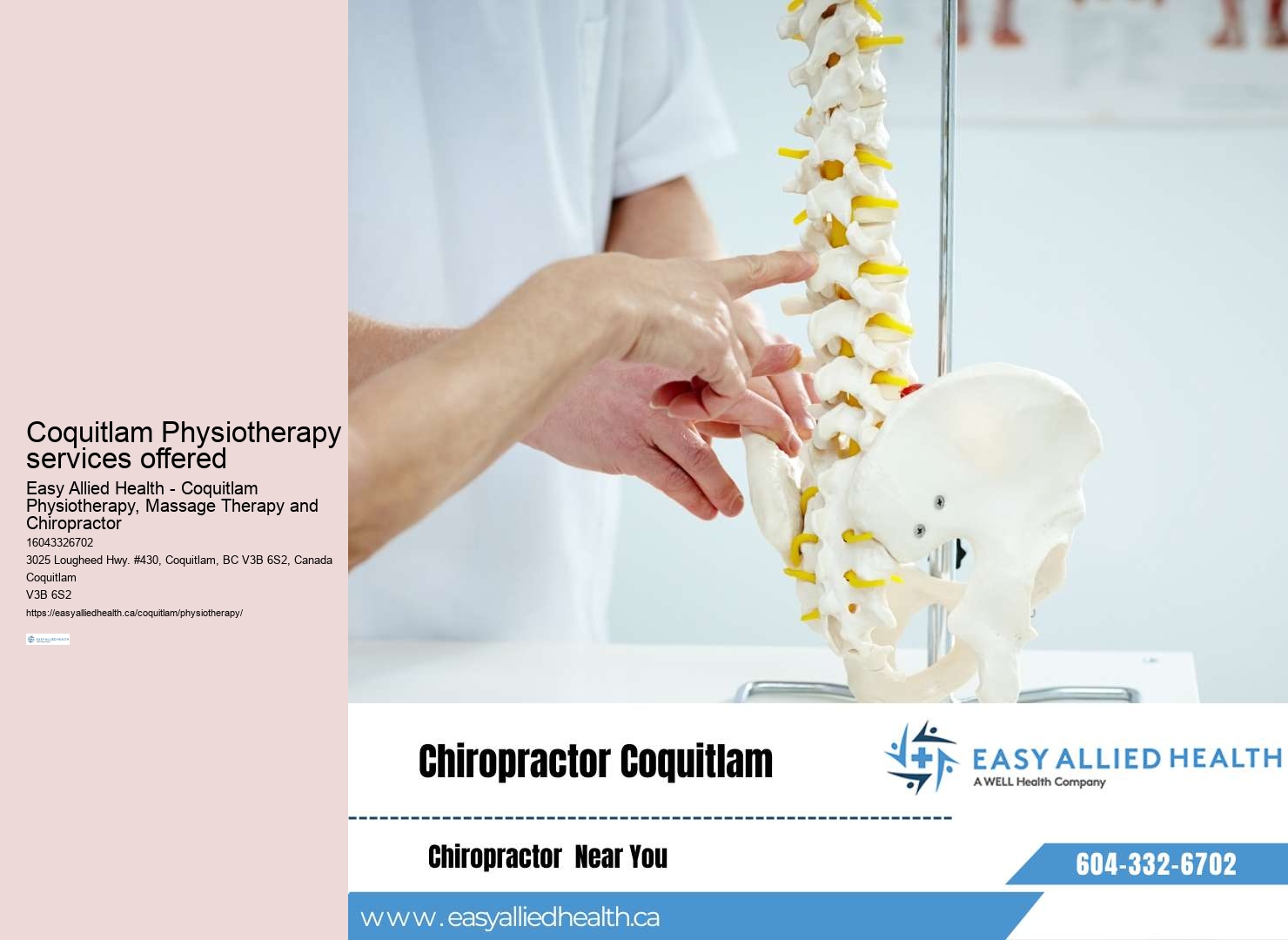 Expert physiotherapists Coquitlam
