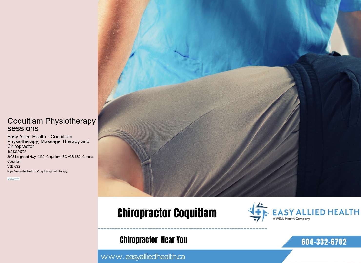 Best Physiotherapy Coquitlam