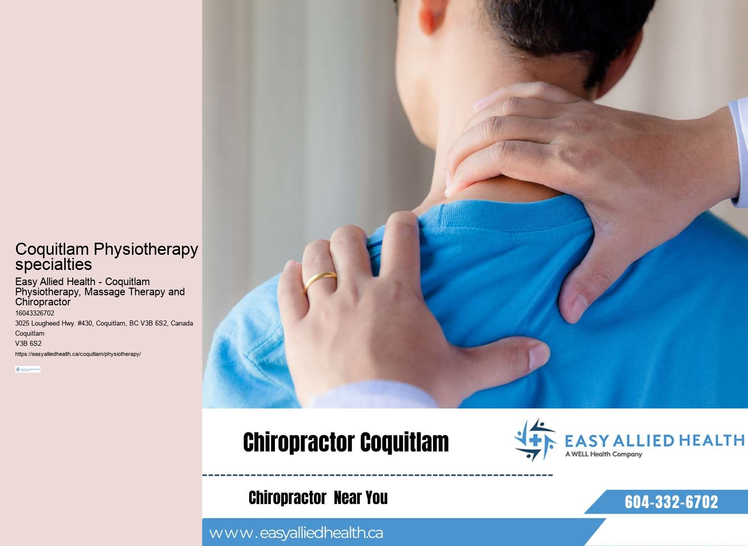 Coquitlam Physiotherapy patient reviews
