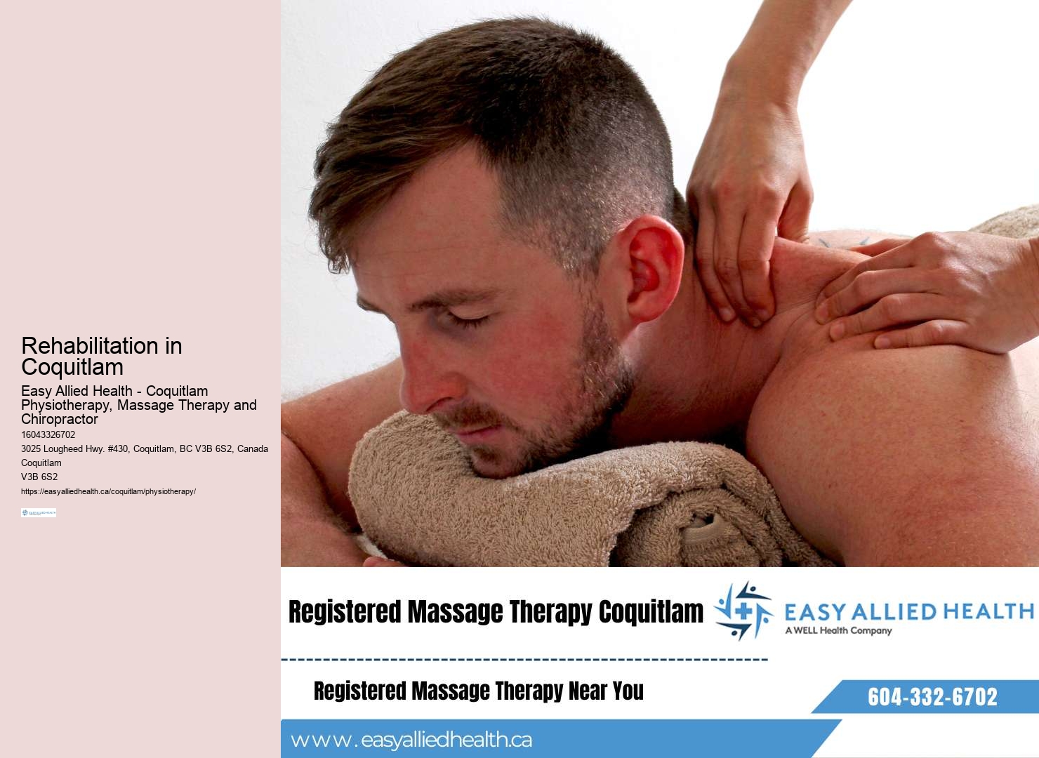 Exercise therapy Coquitlam