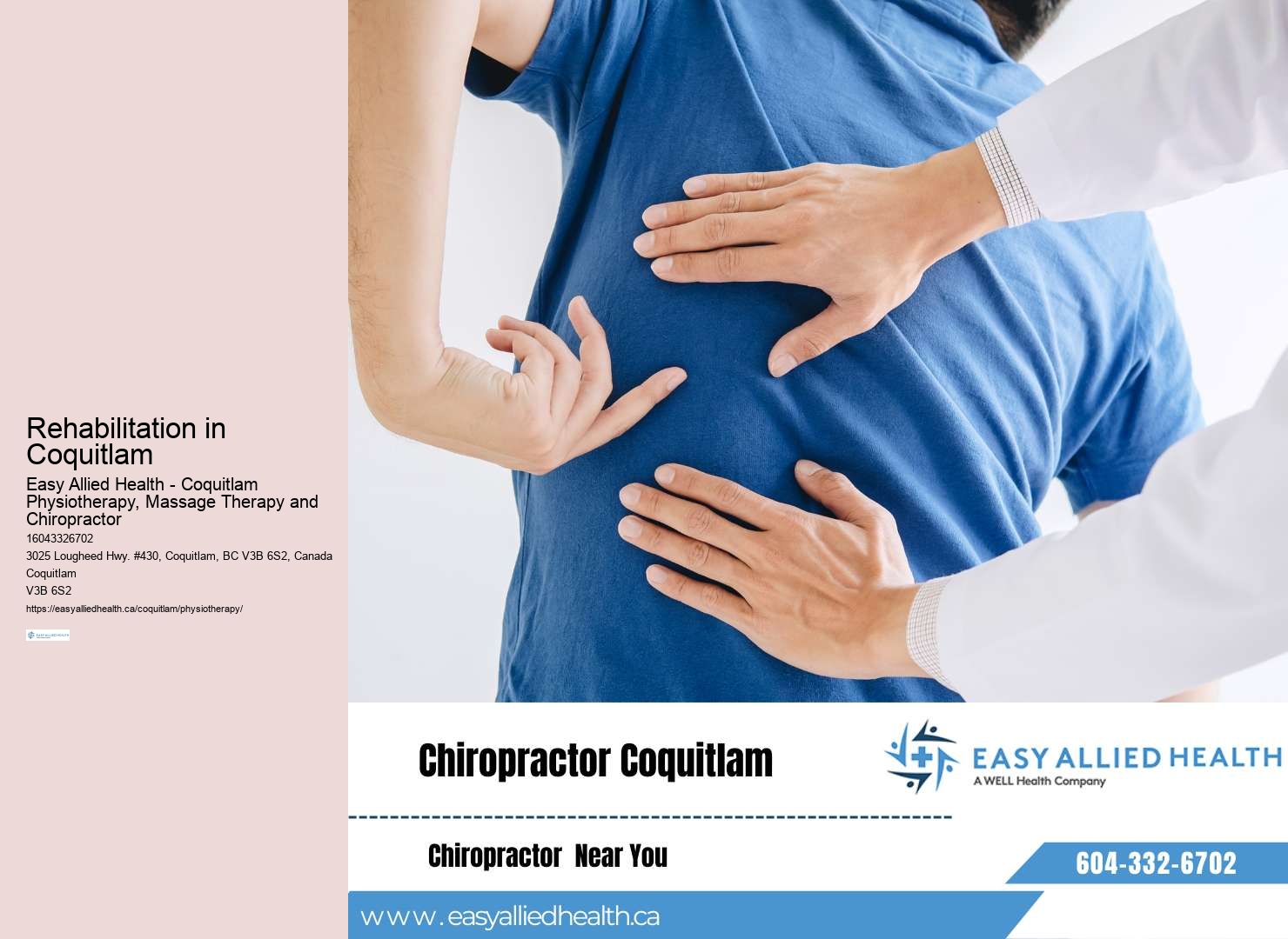 Neck pain physiotherapy Coquitlam