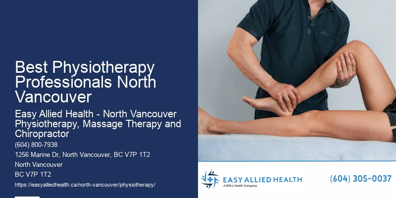 Physical Therapy Services Best Physiotherapy Professionals North Vancouver