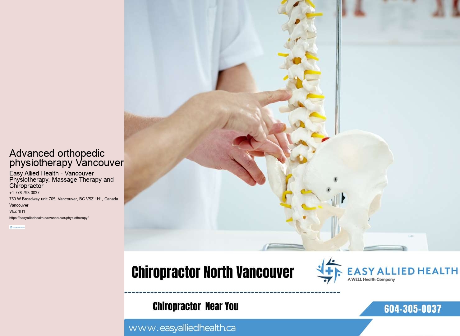 Vancouver physiotherapy treatment