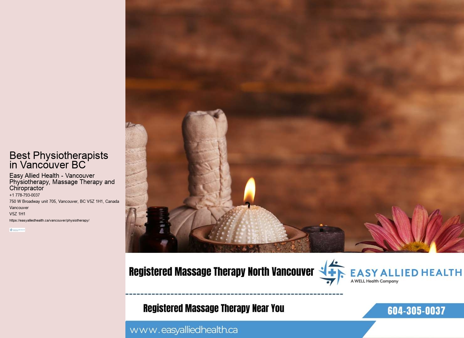 Accessible Physiotherapy Clinics in Vancouver